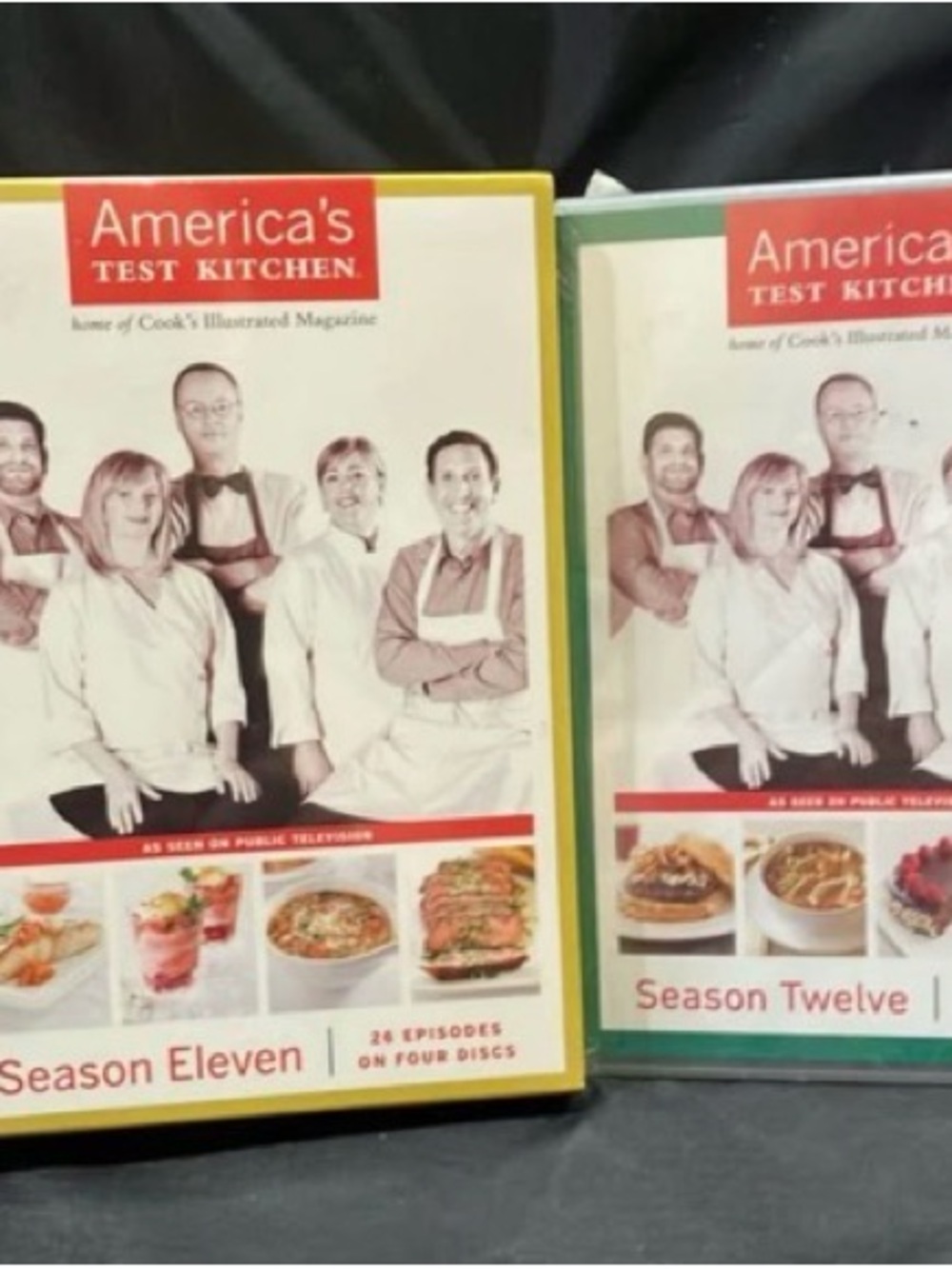 Season Eleven & Twelve American test kitchen Cookbook Collection -
